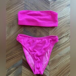 Good American Always Fits 2 piece bikini Size S/M or 1/2.